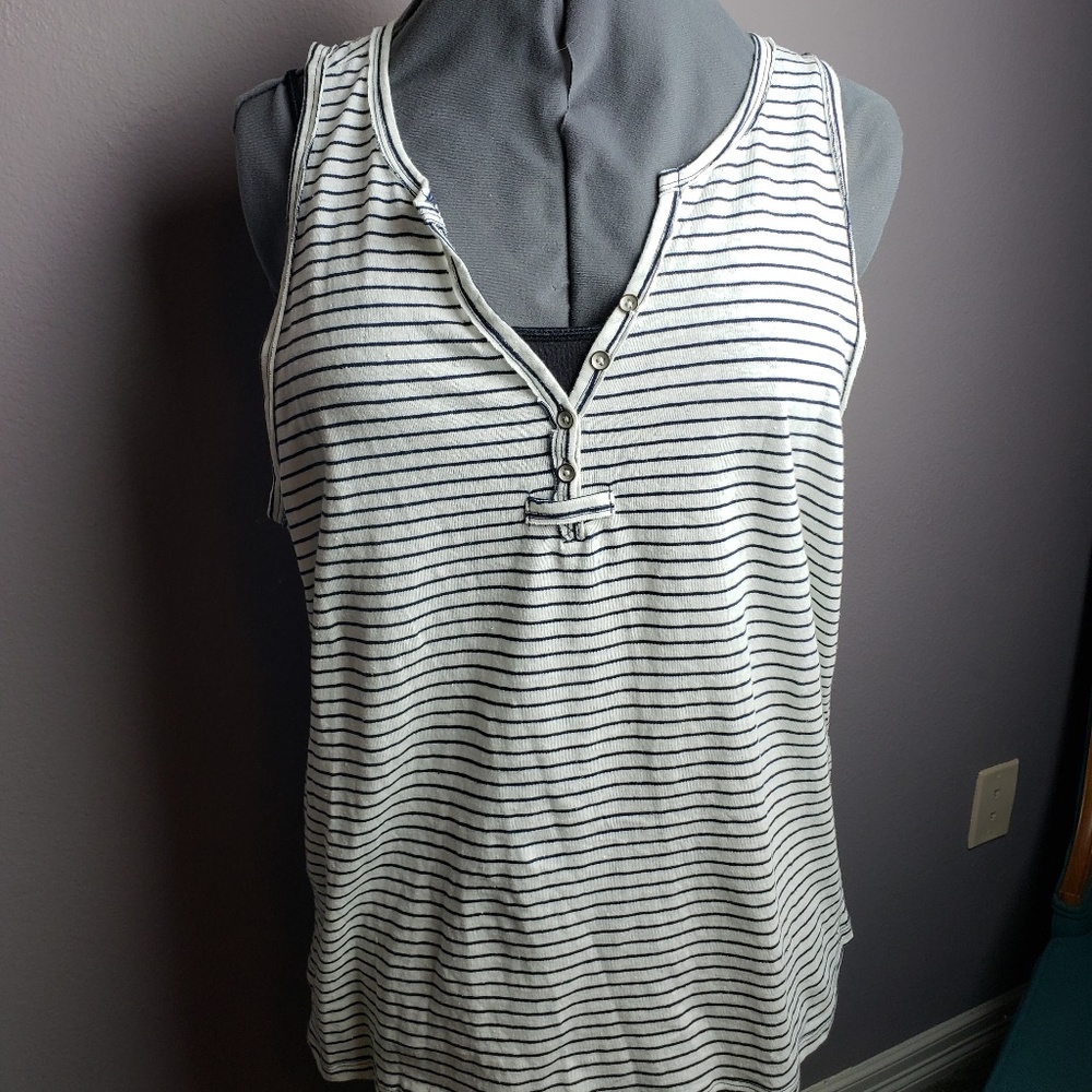 NWT Striped tank